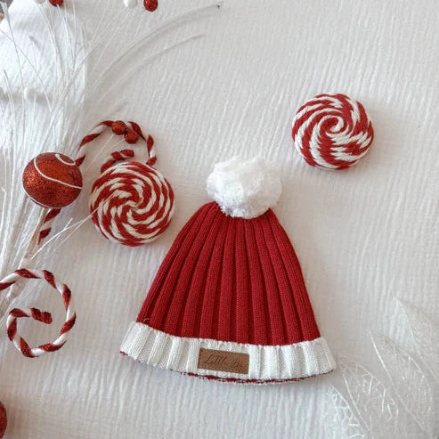 Little B's Nursery - Ribbed Beanie - Christmas