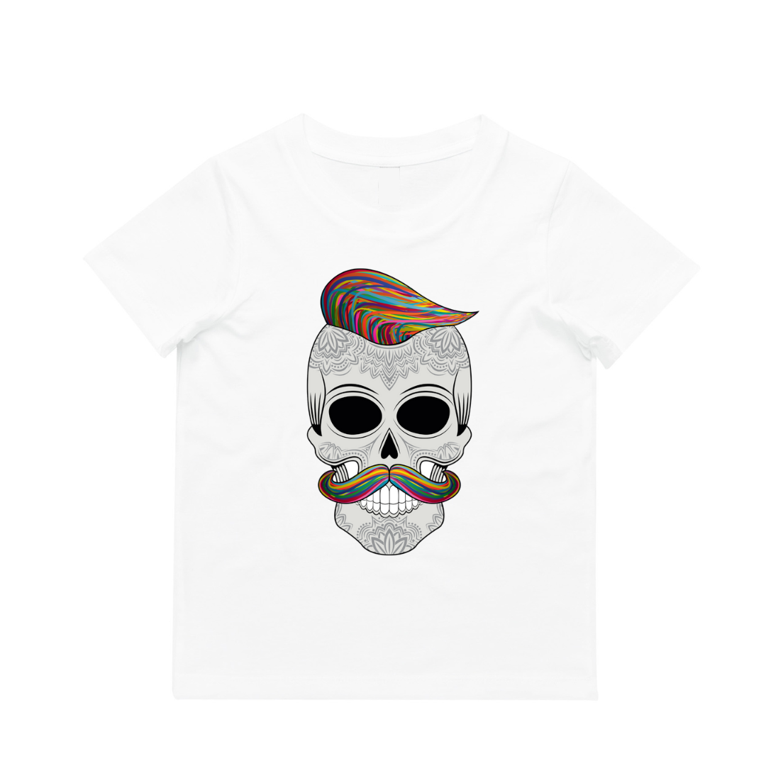 MLW By Design - Hipster Skull Tee | Various Colours