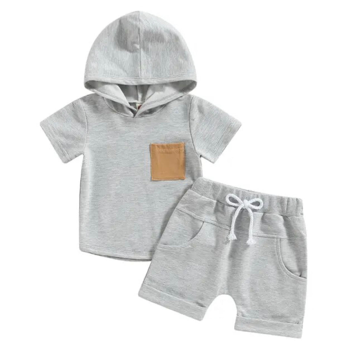 Leo Tee Set | Grey