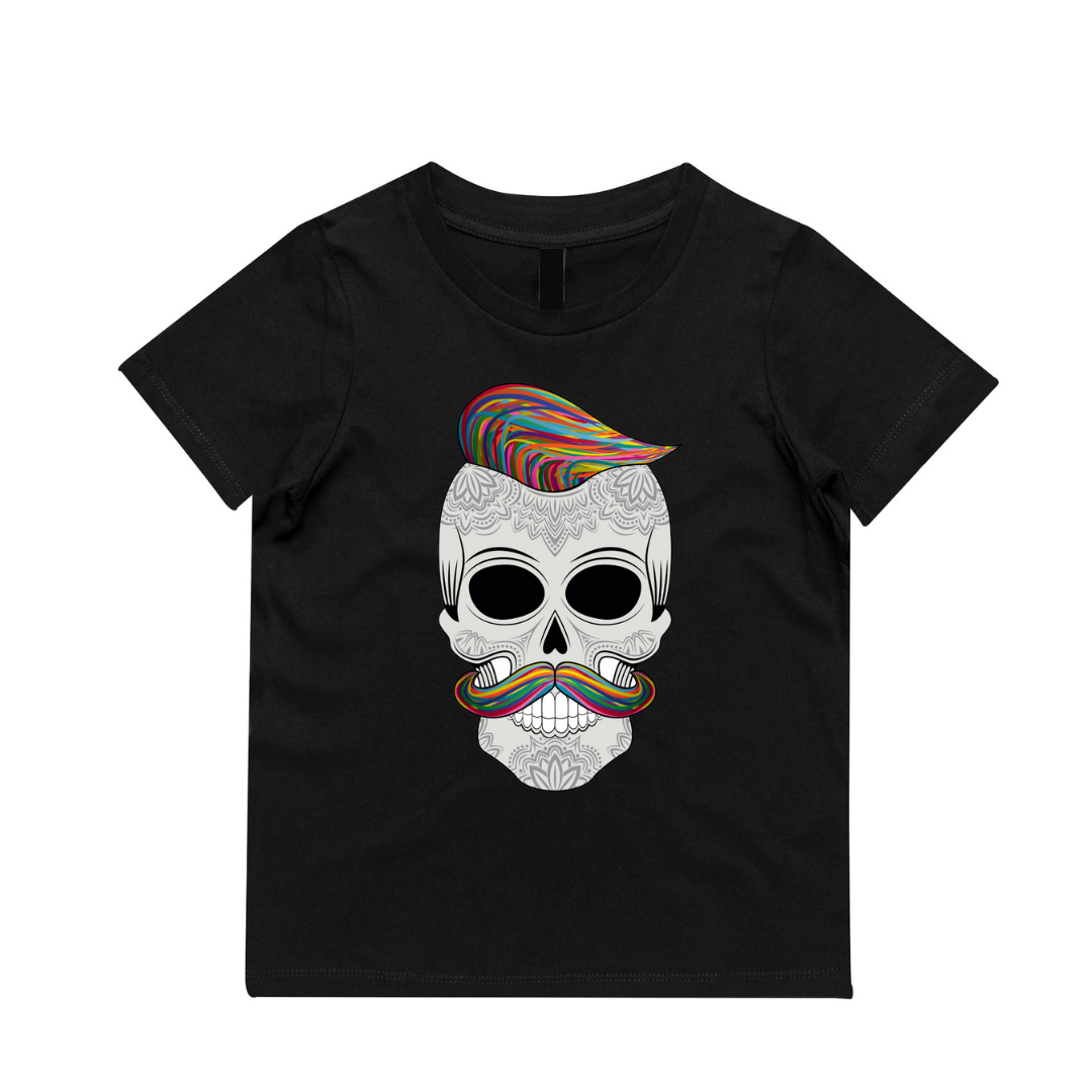 MLW By Design - Hipster Skull Tee | Various Colours