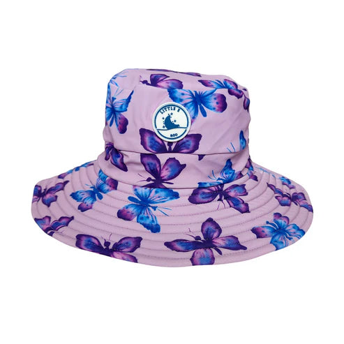 Little E & Co - Reversible Swim Hat | Butterflies