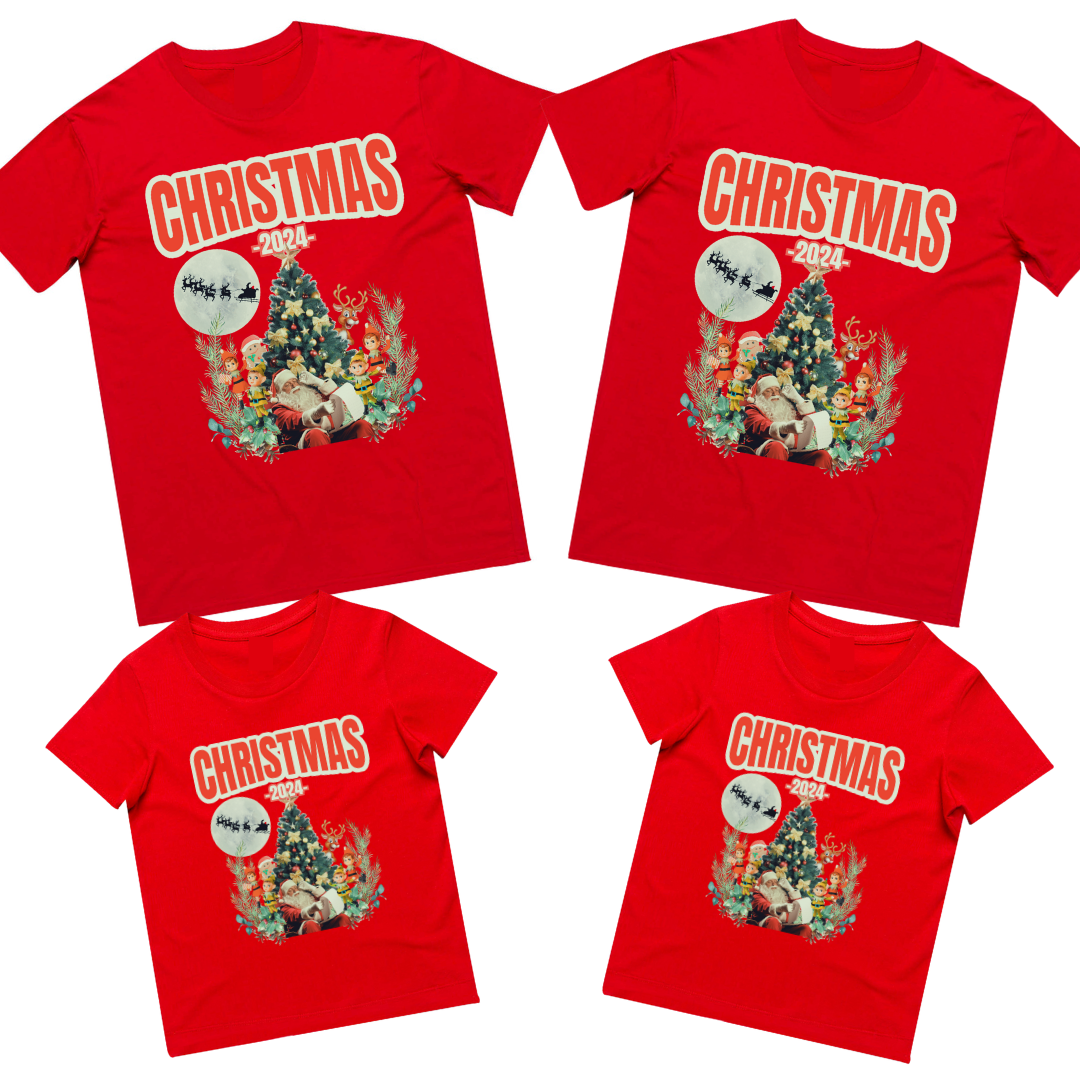 MLW By Design - Matching Iconic Christmas Tee | Various Colours