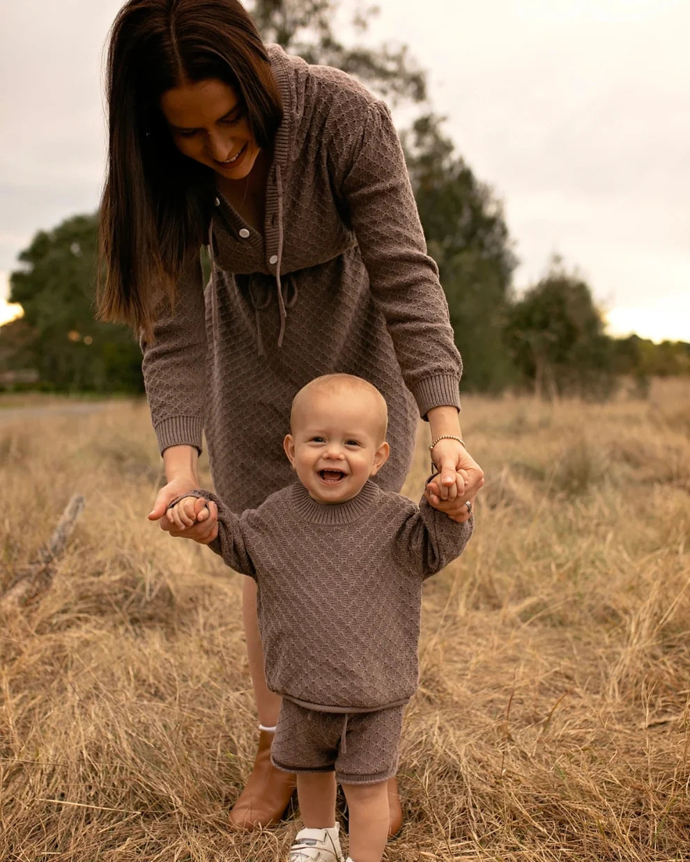 Ruby & Elle - Cocoa Knit Women's Dress