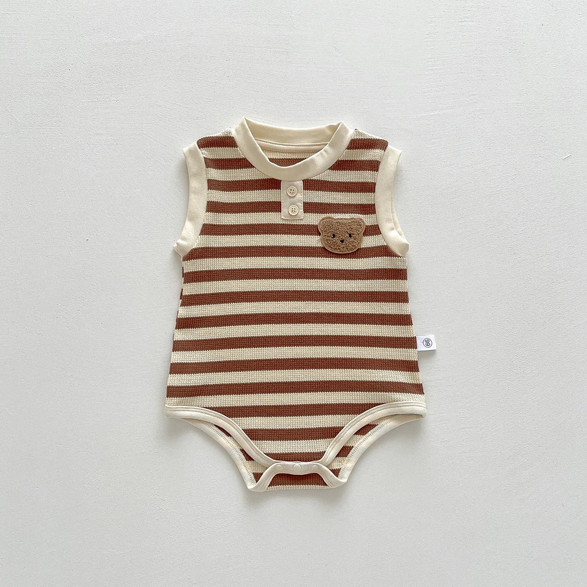 Teddy Stripe Bodysuits | 4 Colours