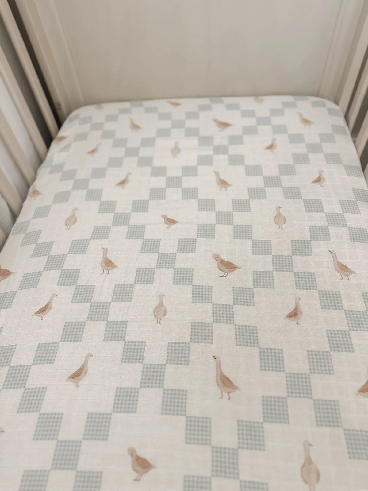 Pop Ya Tot - Fitted Cot Sheet | Goosey Gander