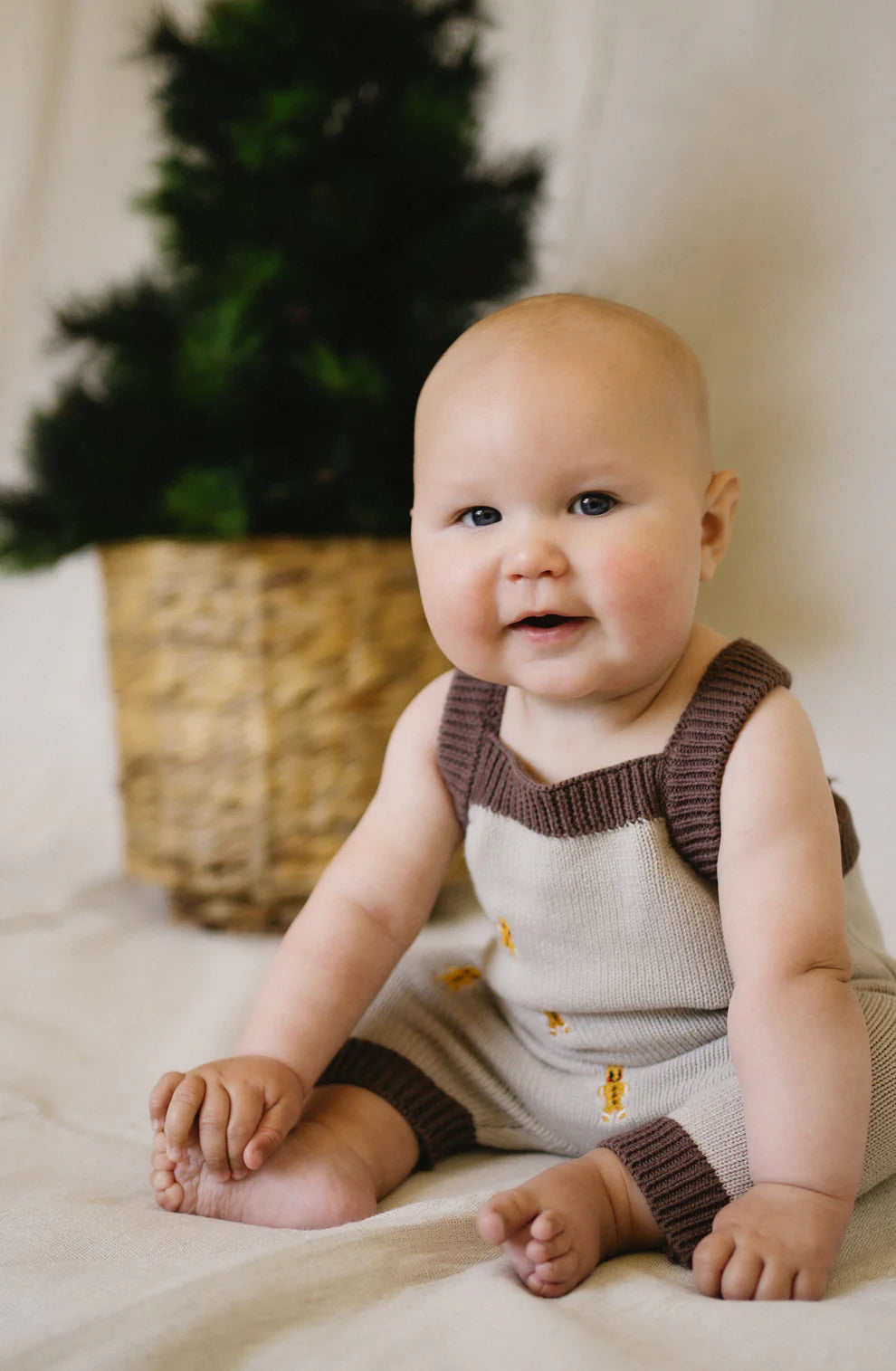 Ruby & Elle - Gingerbread Overalls