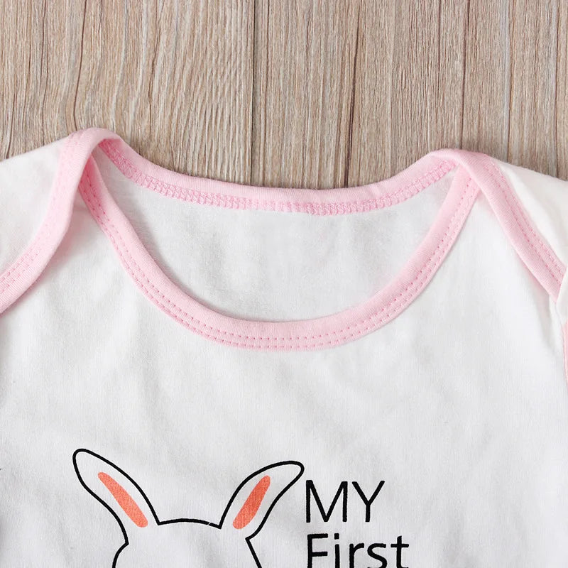 My First Easter Pink Stripe Set