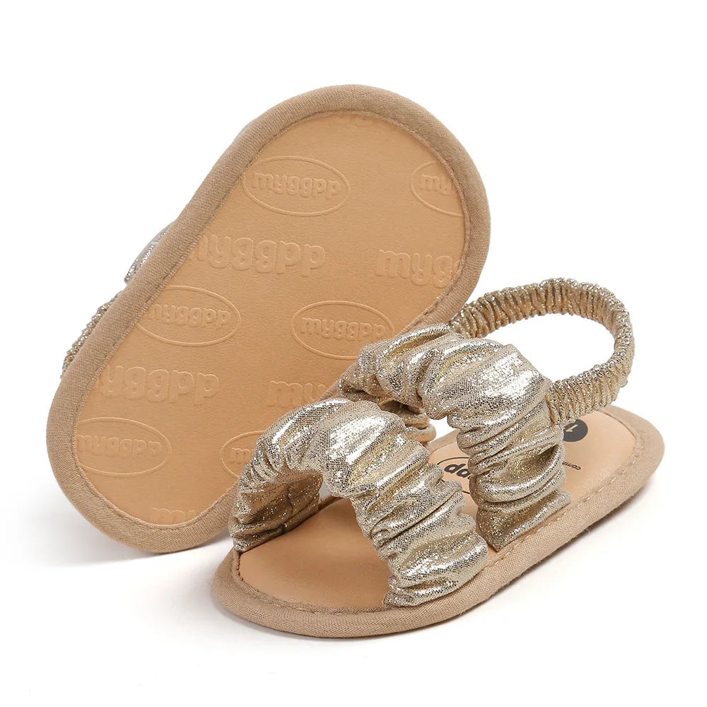 Scrunch Strap Sandals | Various Colours