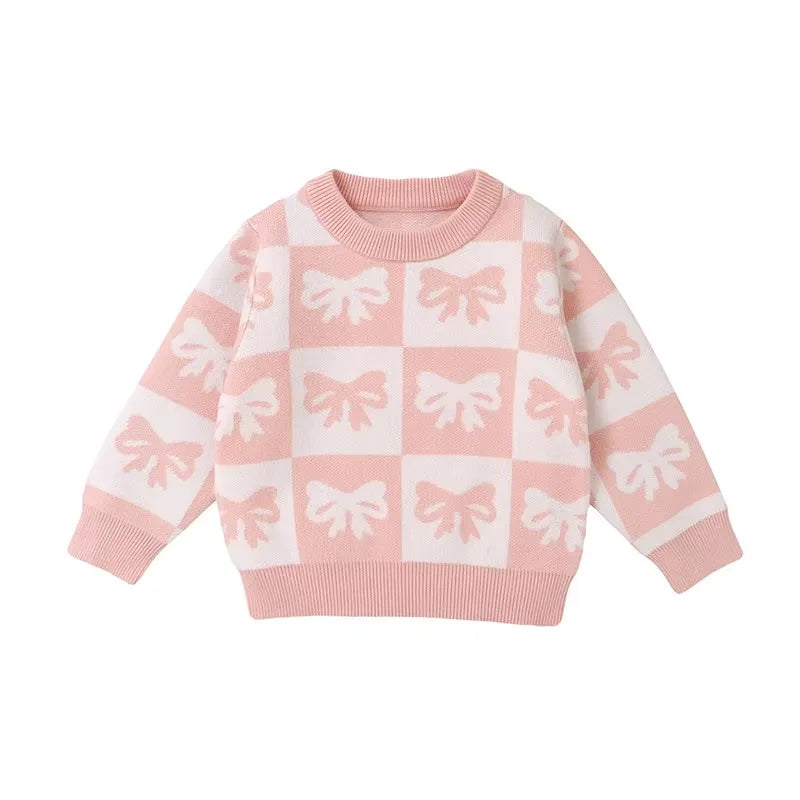 Pink Bows Sweater