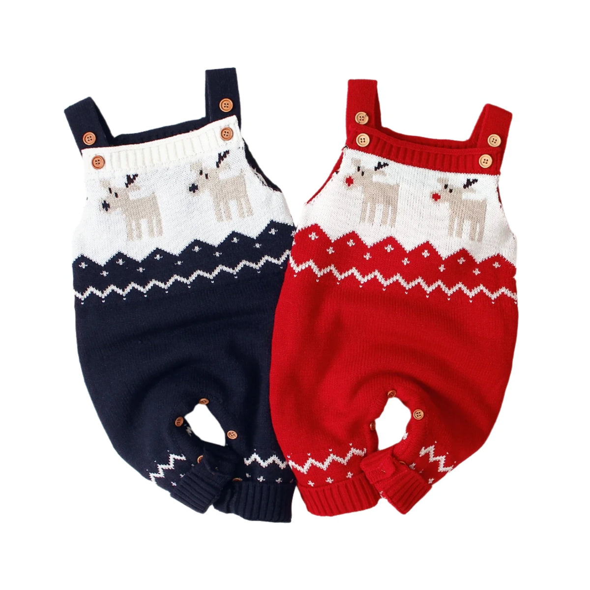 Reindeer Knit Jumpsuit | 2 Colours