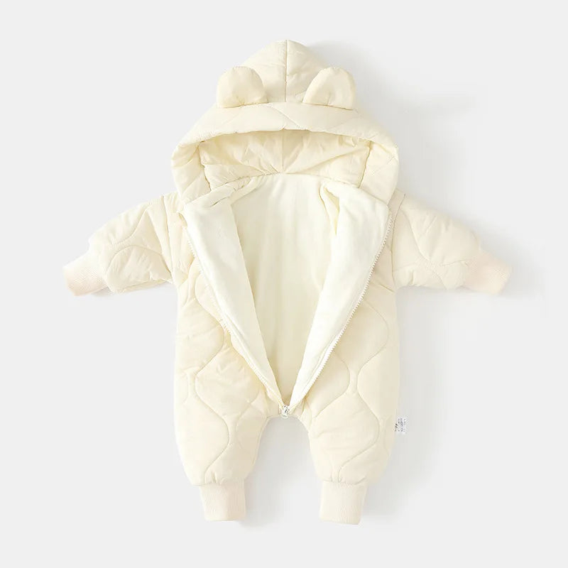 Teddy Puffer Romper | 3 Colours