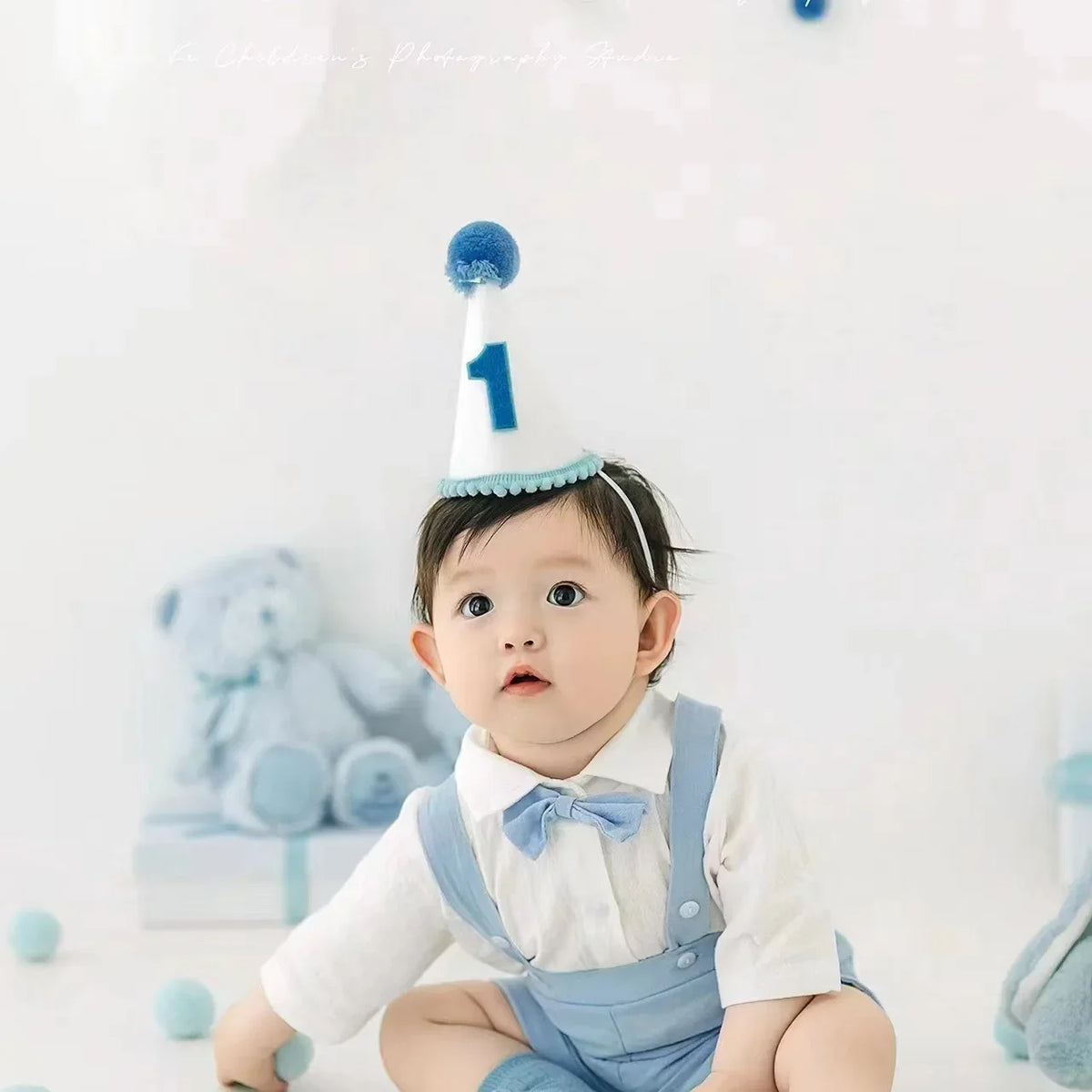 Baby Blue Formal Bowtie Set