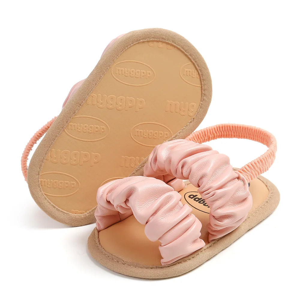 Scrunch Strap Sandals | Various Colours