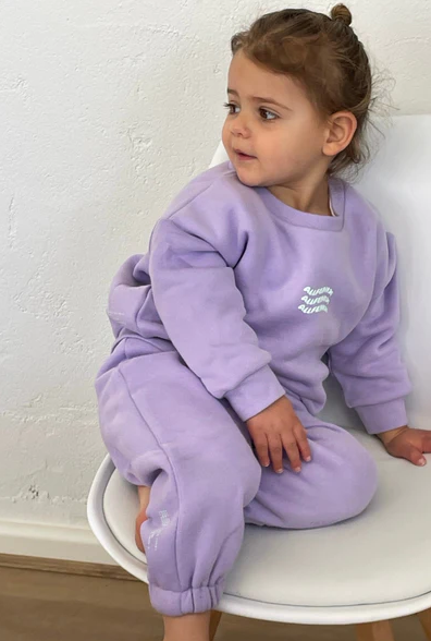 All Fenix - Mini Waves Trackpant (Lilac)