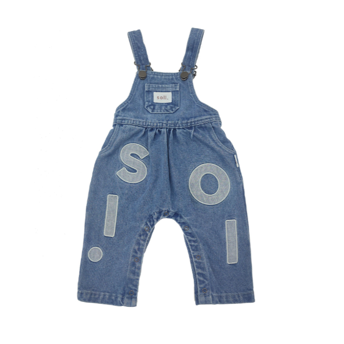 Soll. The Label - Kids Soll Denim Overalls