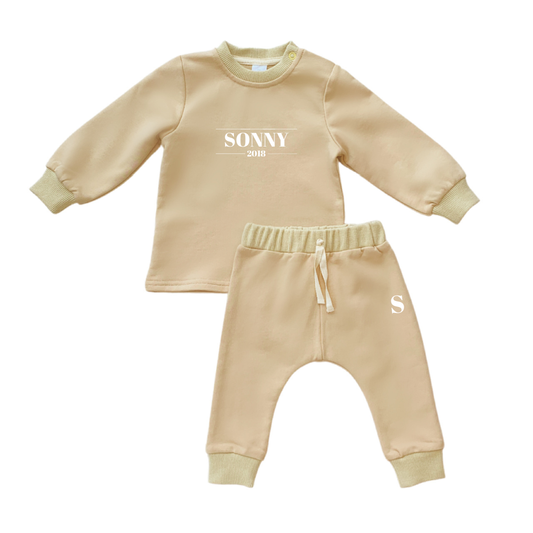 MLW By Design - Personalised Signature Tracksuit | Peanut