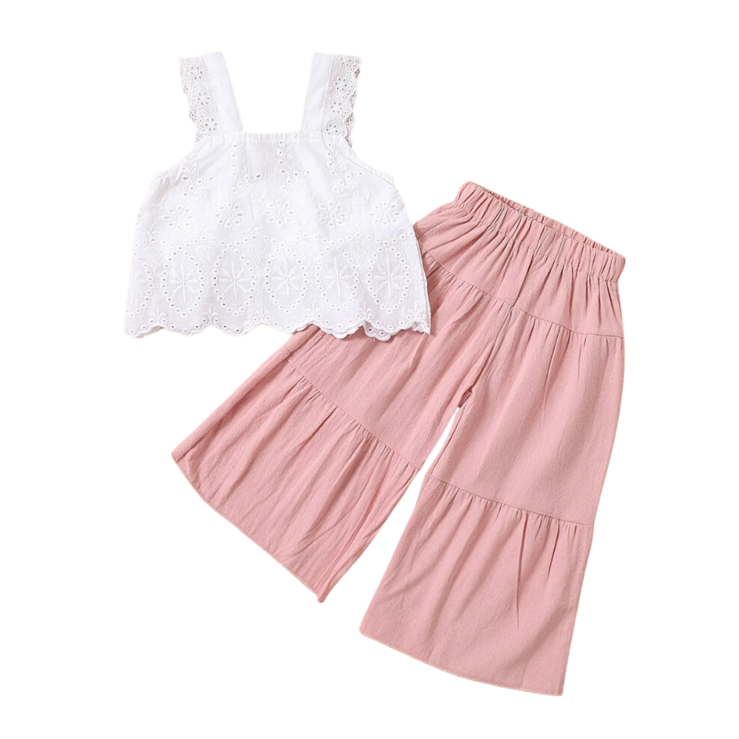 Kiara Boho Set | Pink