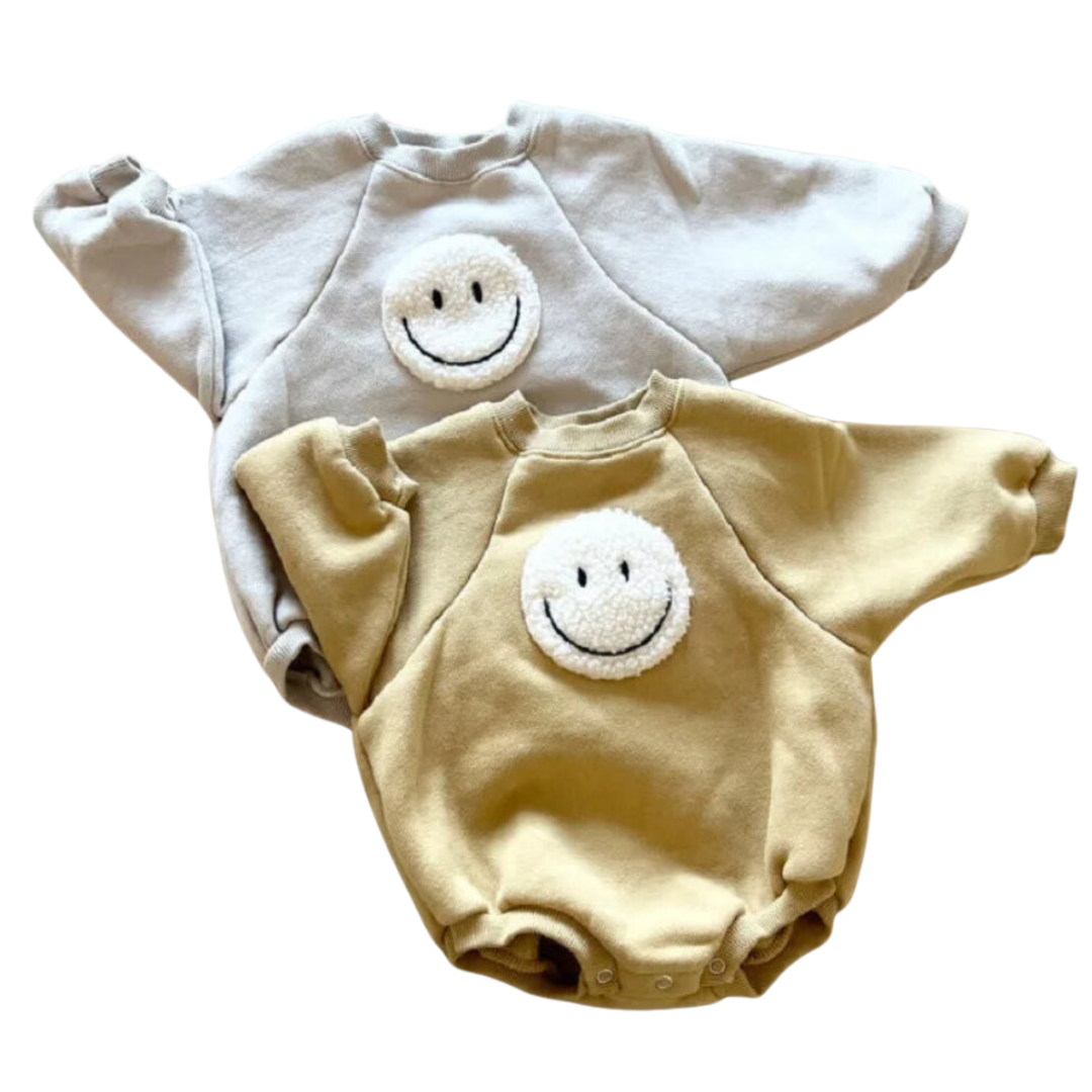 Smiley Face Romper | 2 Colours