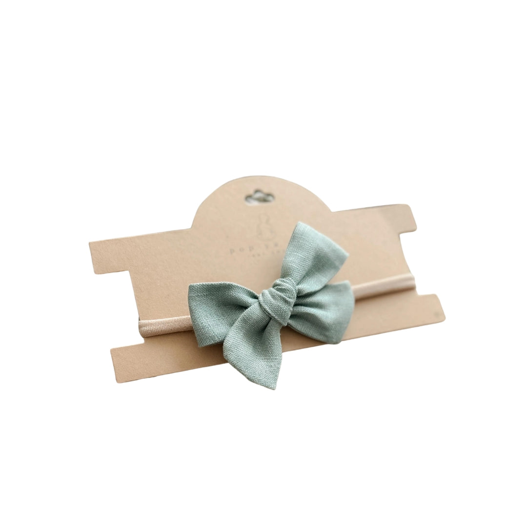 Pop Ya Tot - Baby Bow Headband | Teal