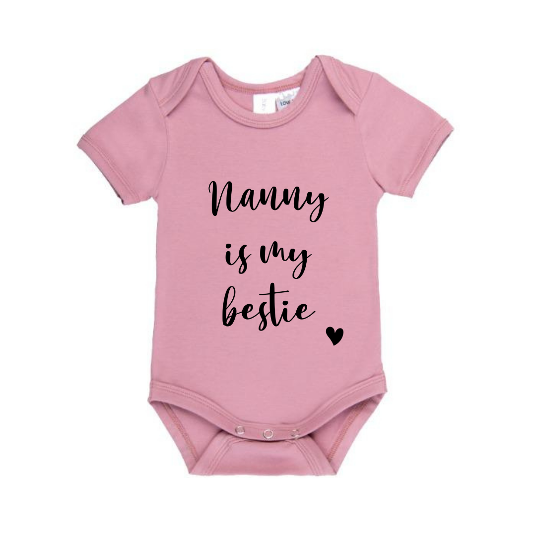 MLW By Design - Nanny Is My Bestie Bodysuit (CLEARANCE)