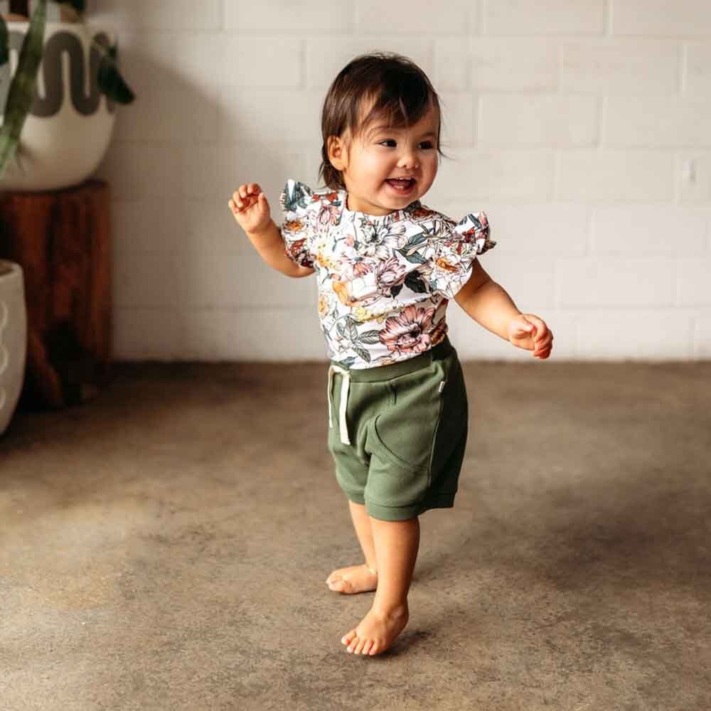 Snuggle Hunny Kids - Short Sleeve Organic Bodysuit | Australiana