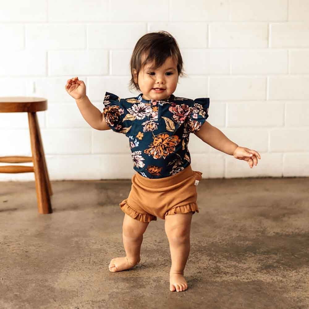 Snuggle Hunny Kids - Short Sleeve Organic Bodysuit | Belle