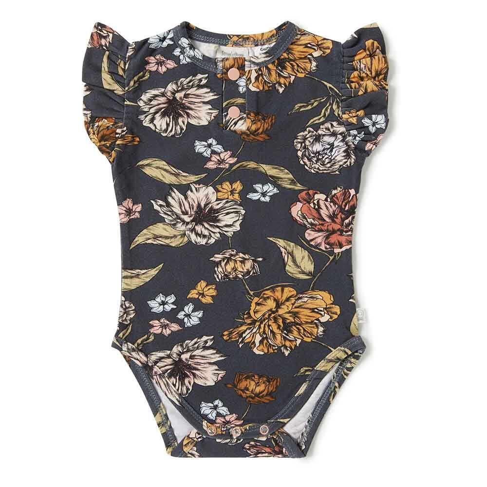 Snuggle Hunny Kids - Short Sleeve Organic Bodysuit | Belle