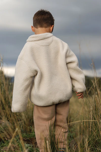 All Fenix - Mini Cosy Fleece Jumper | Clay