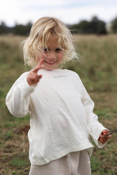 All Fenix - Mini Long Sleeve Logo Tee | Green