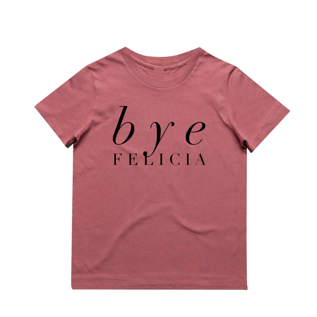 MLW By Design - Bye Felicia Tee | Washed Plum *CLEARANCE*