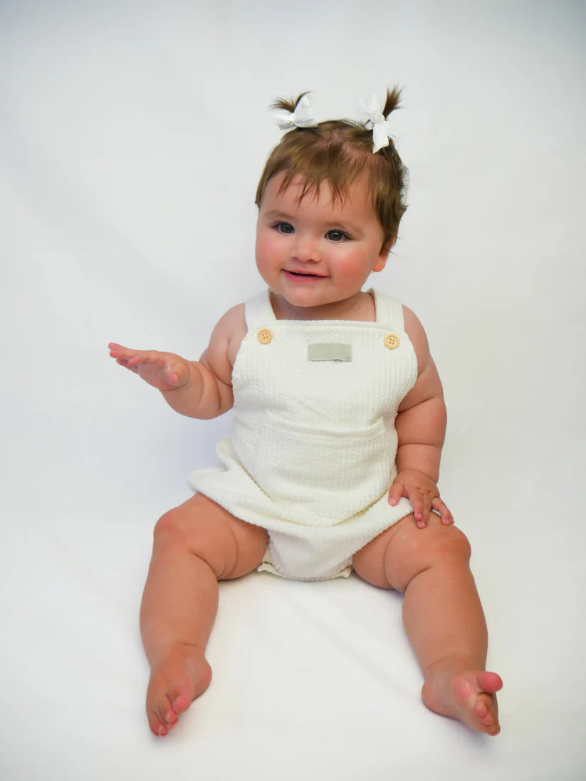 Moss Kids - Cuddle Romper | Off White