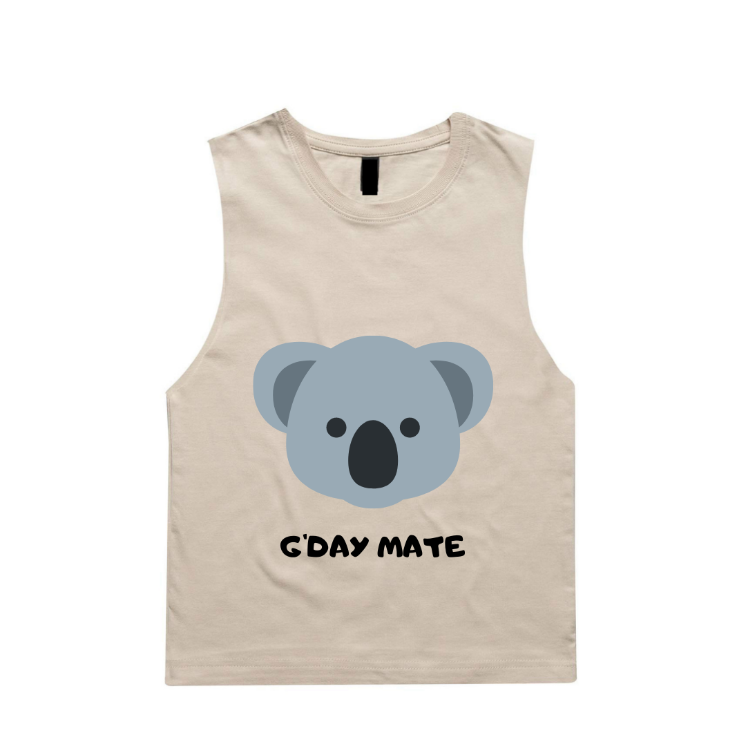 MLW By Design - G'Day Mate Tank | Various Colours