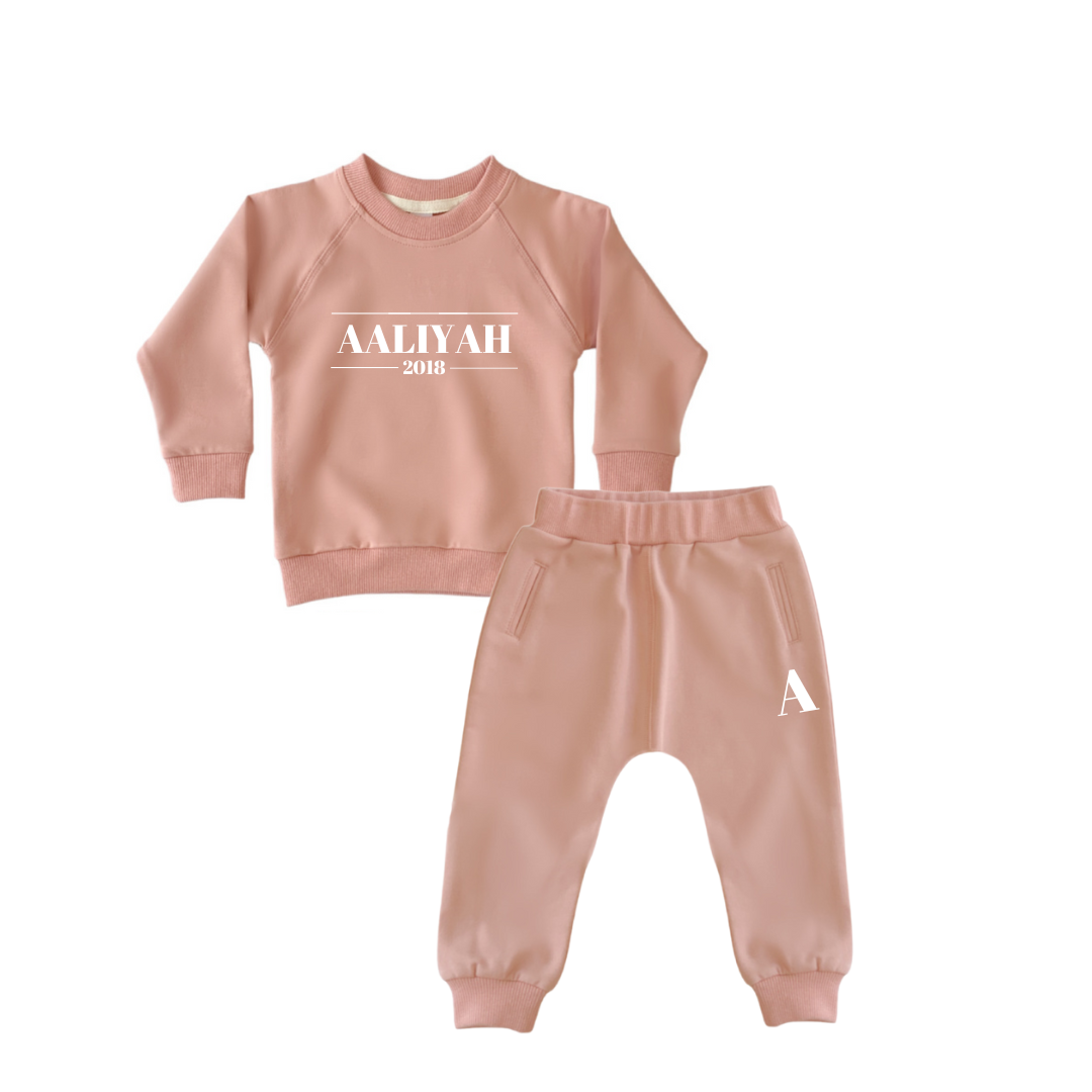 Baby girl tracksuit sale best sale