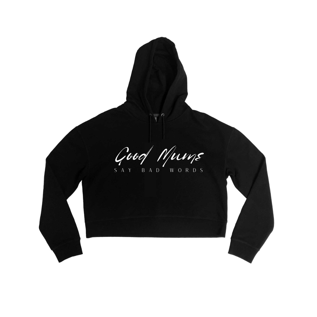 MLW By Design - Good Mums Adult Crop Hoodie | Various Colours