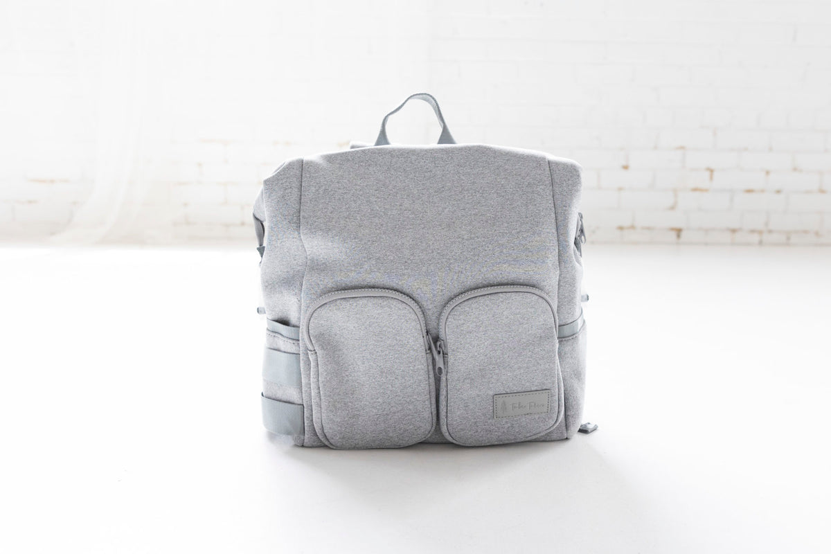 Timber Tinkers - Neoprene Nappy Bag | Grey