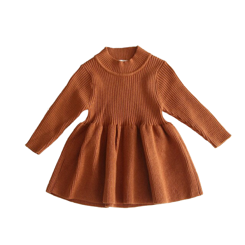 Poppy Winter Dress | Chestnut