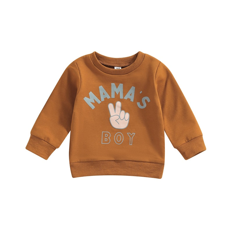 Mama's Boy Top | Brown