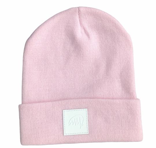 Mini Maxwell - Baby Pink Signature Beanie