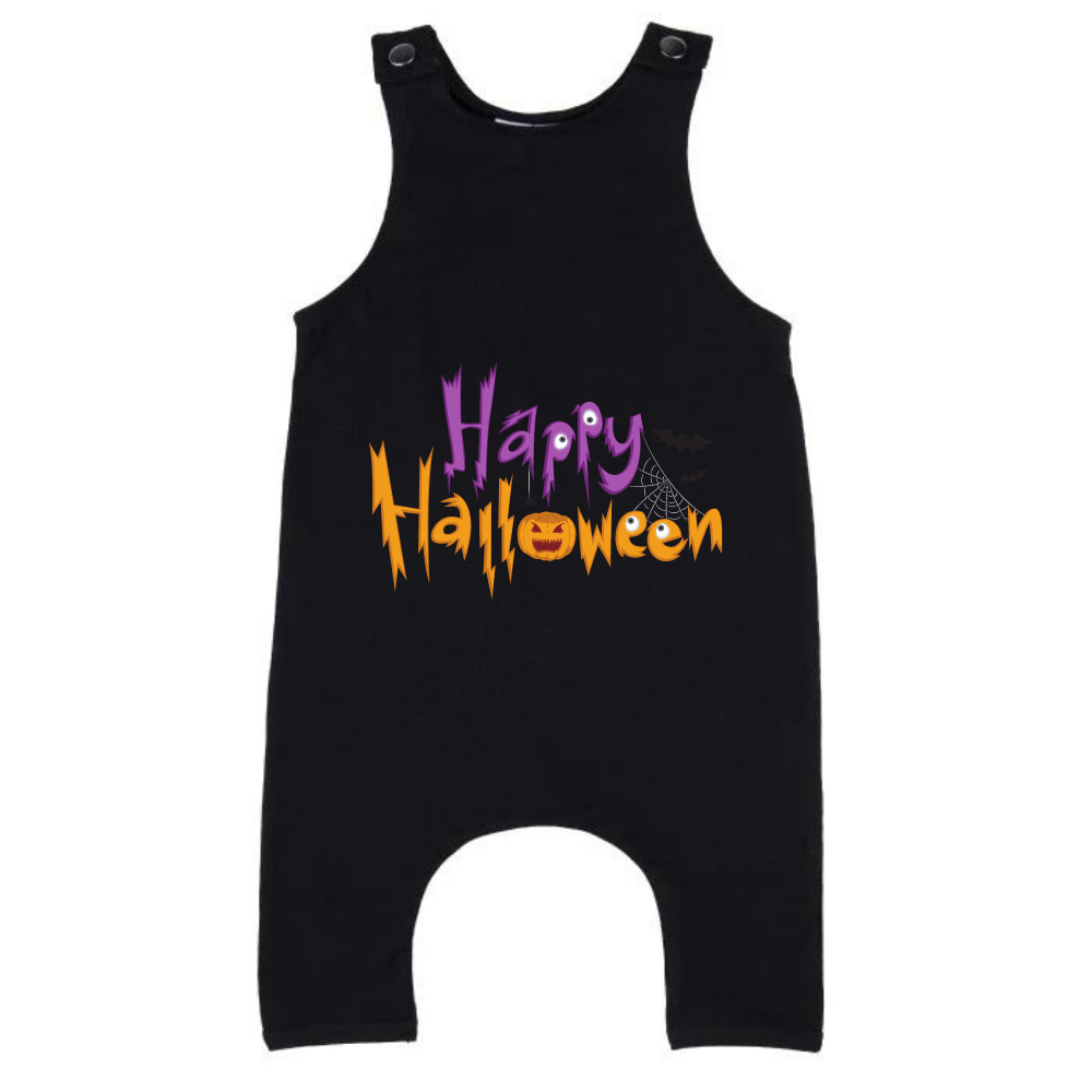 MLW By Design - Happy Halloween Slouch Romper