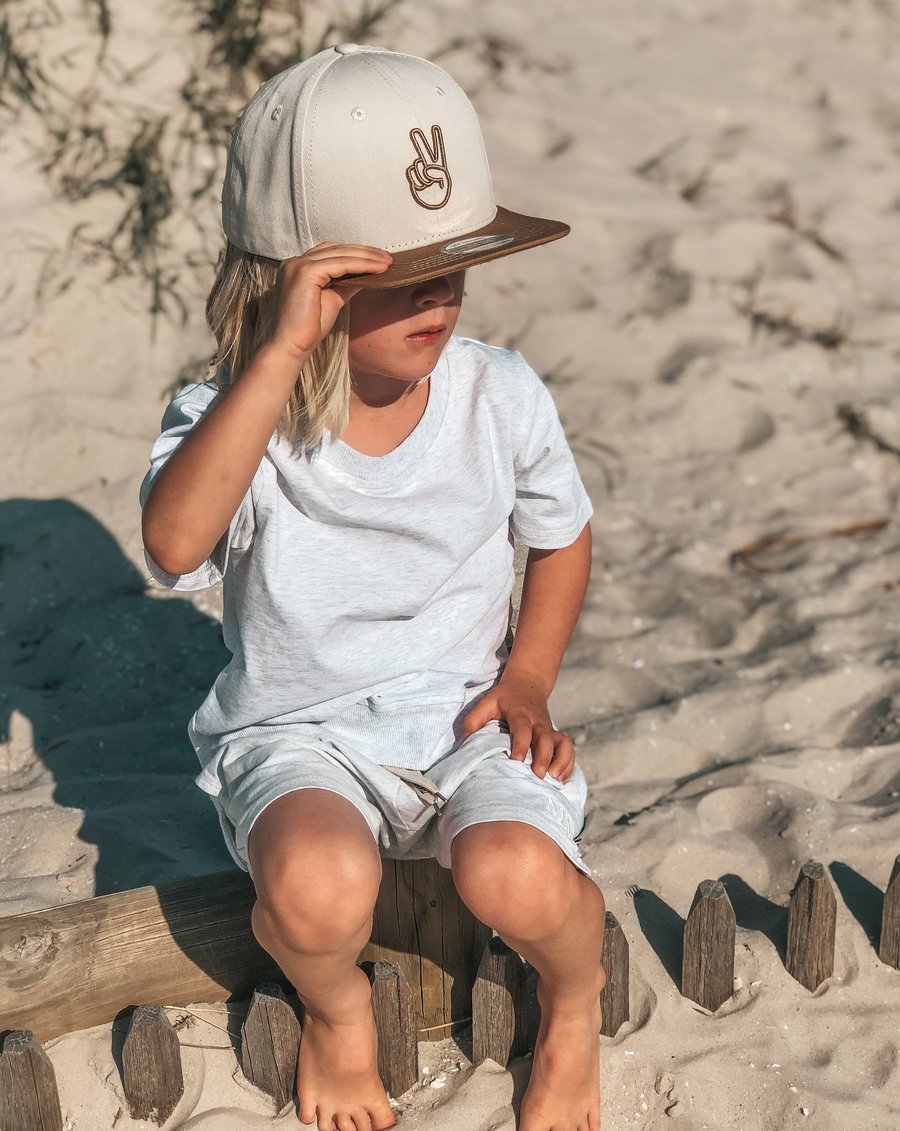 Mini Maxwell - Neutral Peace Out Snapback