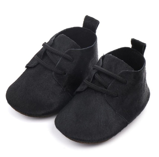 Black Baby Shoes