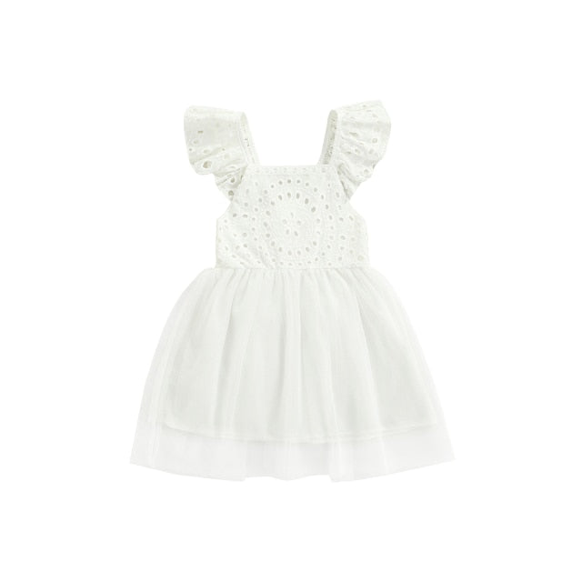 Fantasy Flutter Dress | White – My Little Wardrobe
