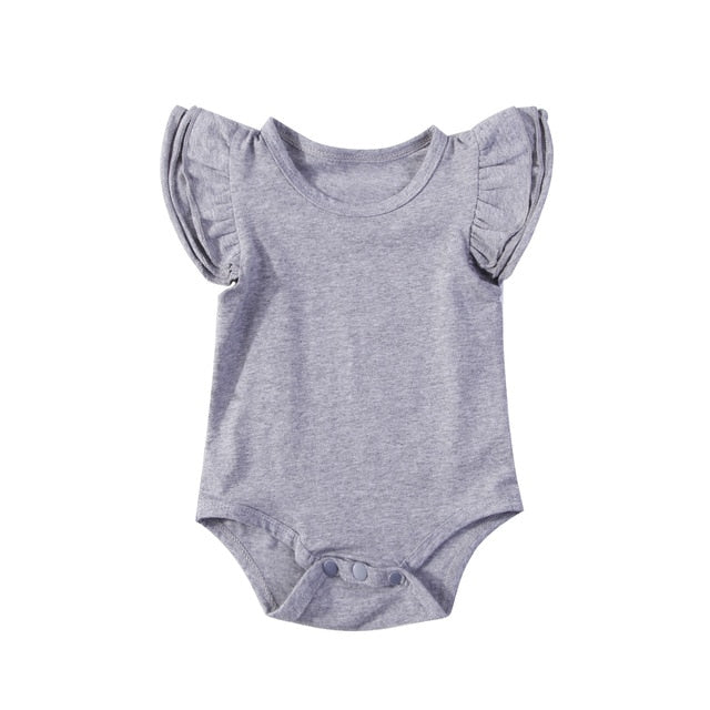 Flutter Bodysuit | Grey