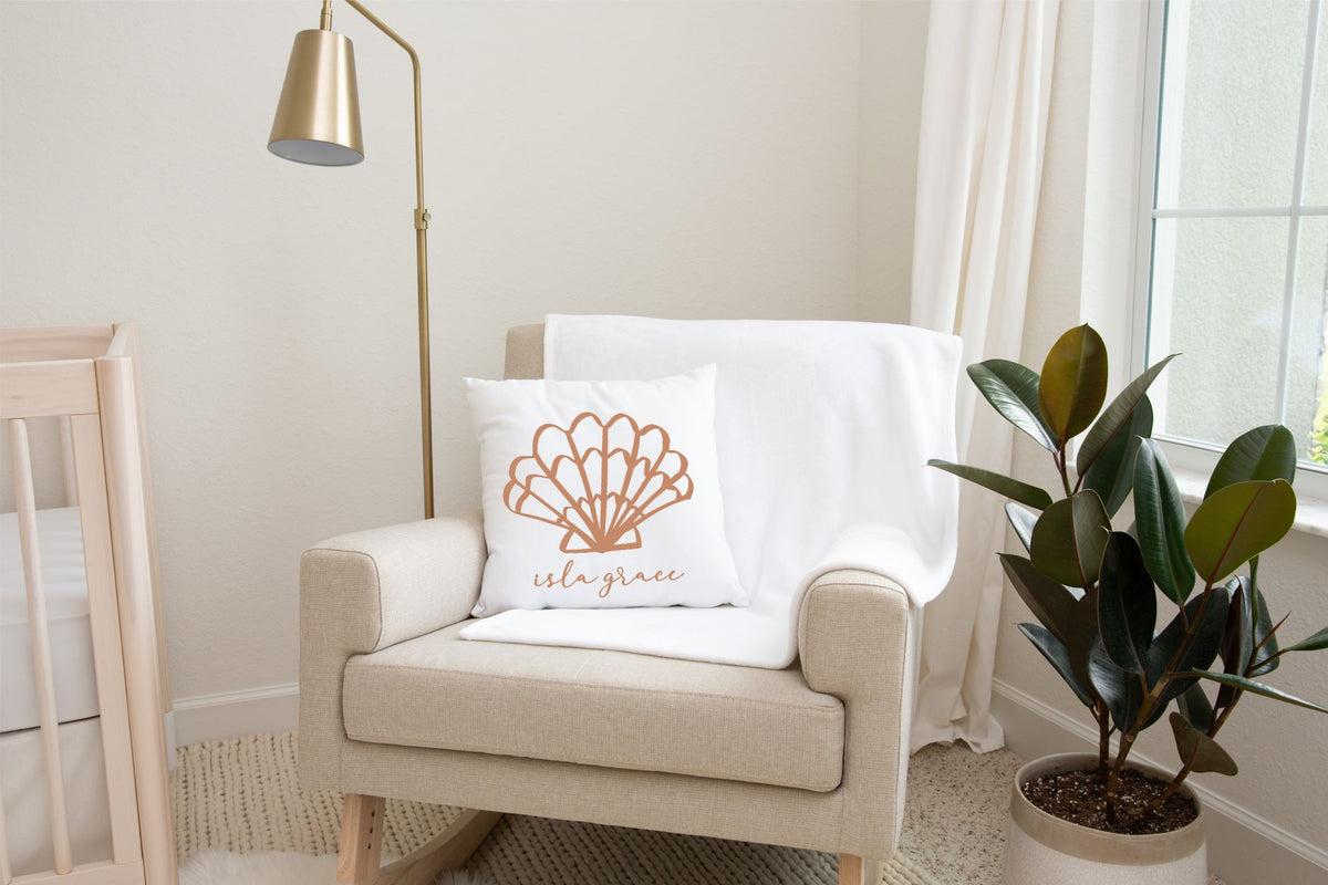 Timber Tinkers - Personalised Pillow Case | Seashell